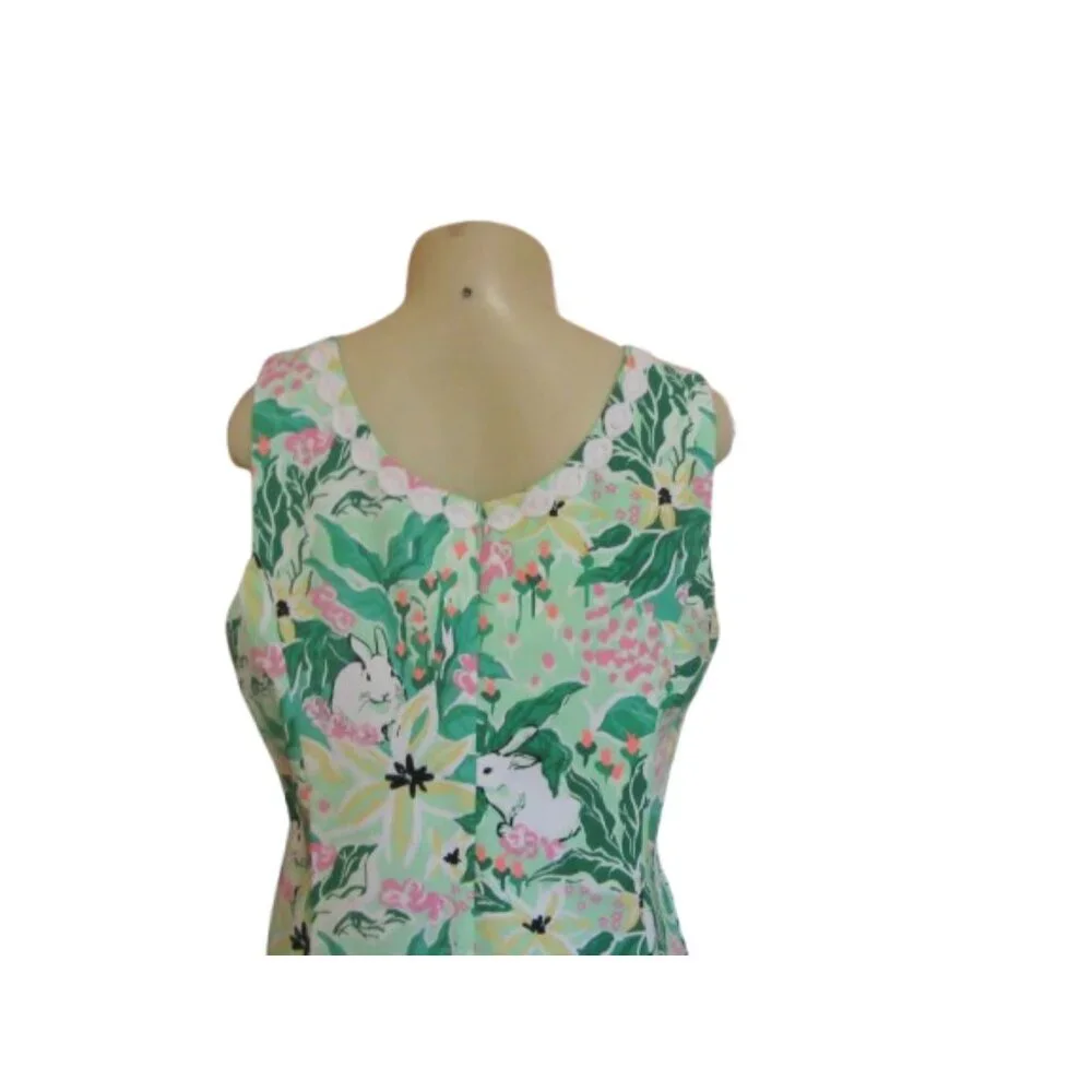 New w Tags, Crown & Ivy Bunny Floral Sleeveless Dress Size 16 - Picture 7 of 8